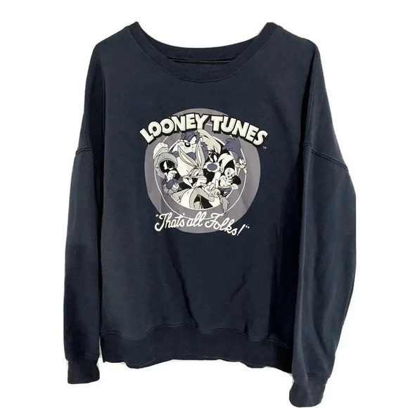 LOONEY TUNES WOMEN'S -MEDIUM SWEATSHIRT. NO FLAWS. NO DEFECTS - Picture 1 of 11
